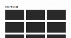 Desktop Screenshot of henryandssong.com