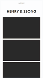 Mobile Screenshot of henryandssong.com